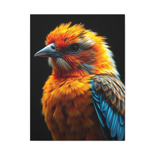 Feathered Harmony Tableau Wall Art & Canvas Print