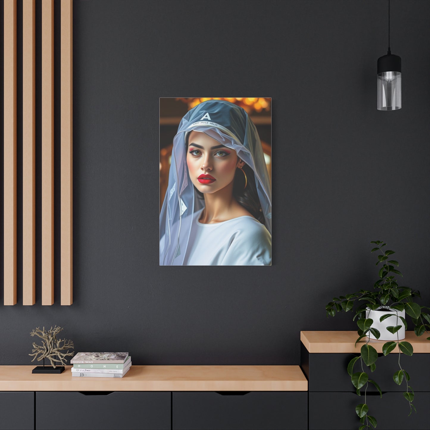 Luxe Fashion Artistry Canvas Wall Art & Canvas Print