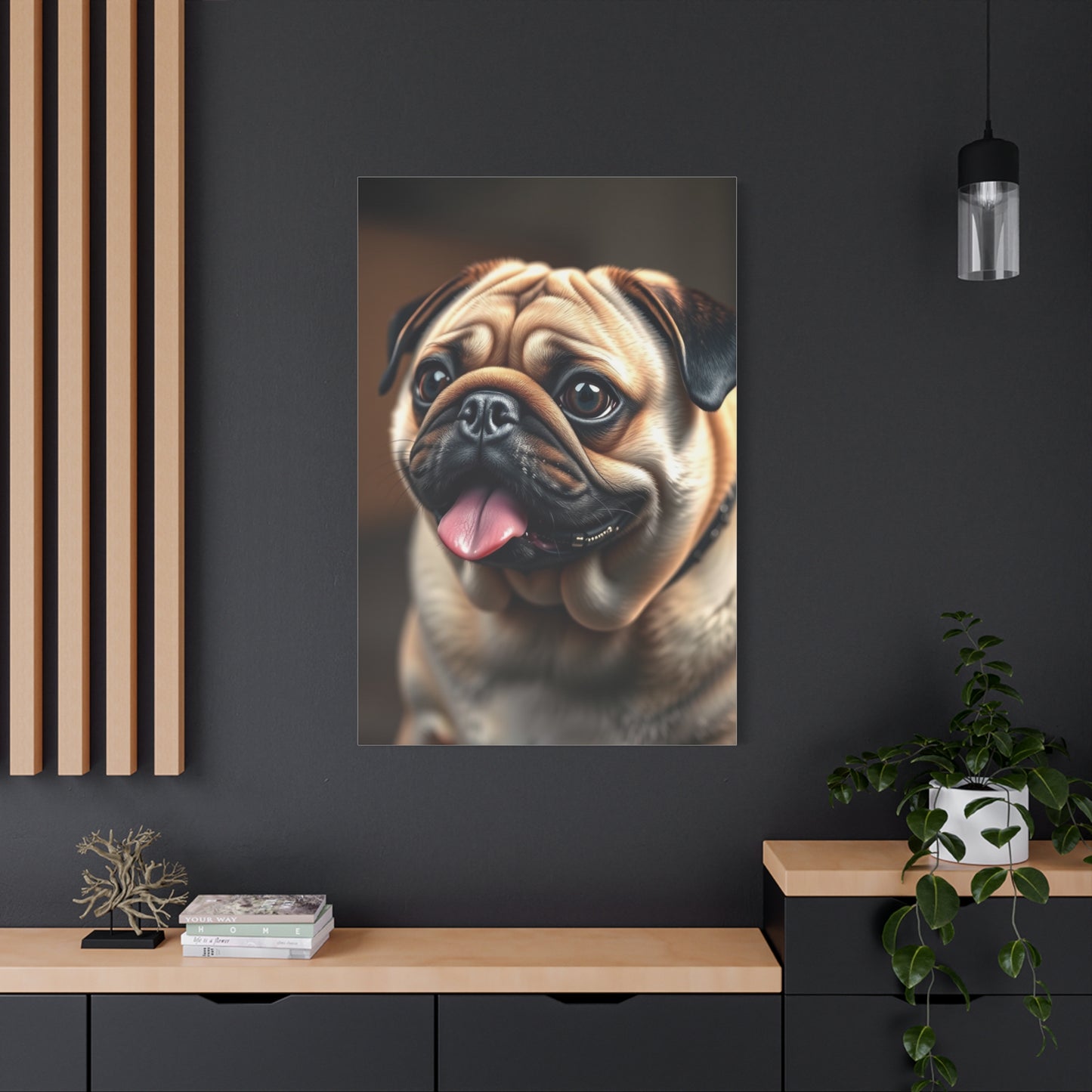 Masterpiece Pug Art Vision Wall Art & Canvas Print