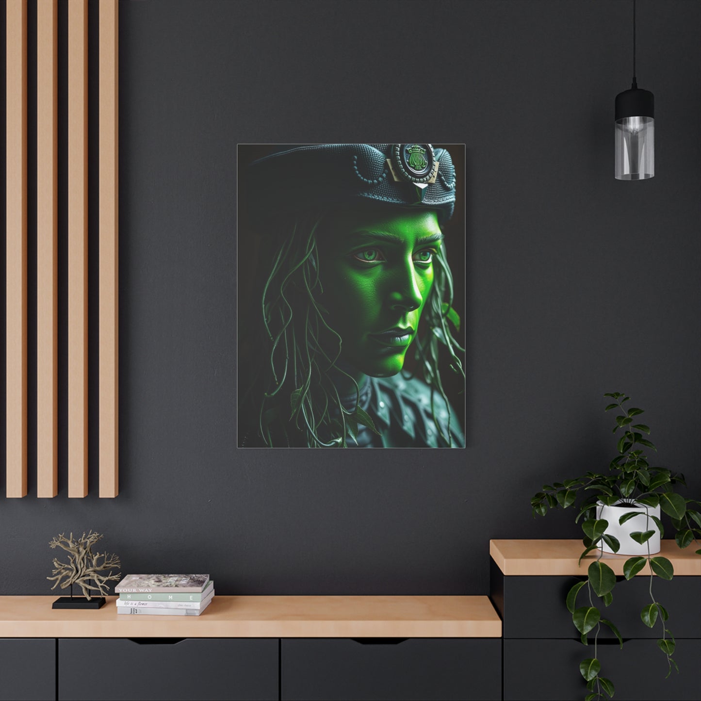 Forest Symphony Painting Wall Art & Canvas Print