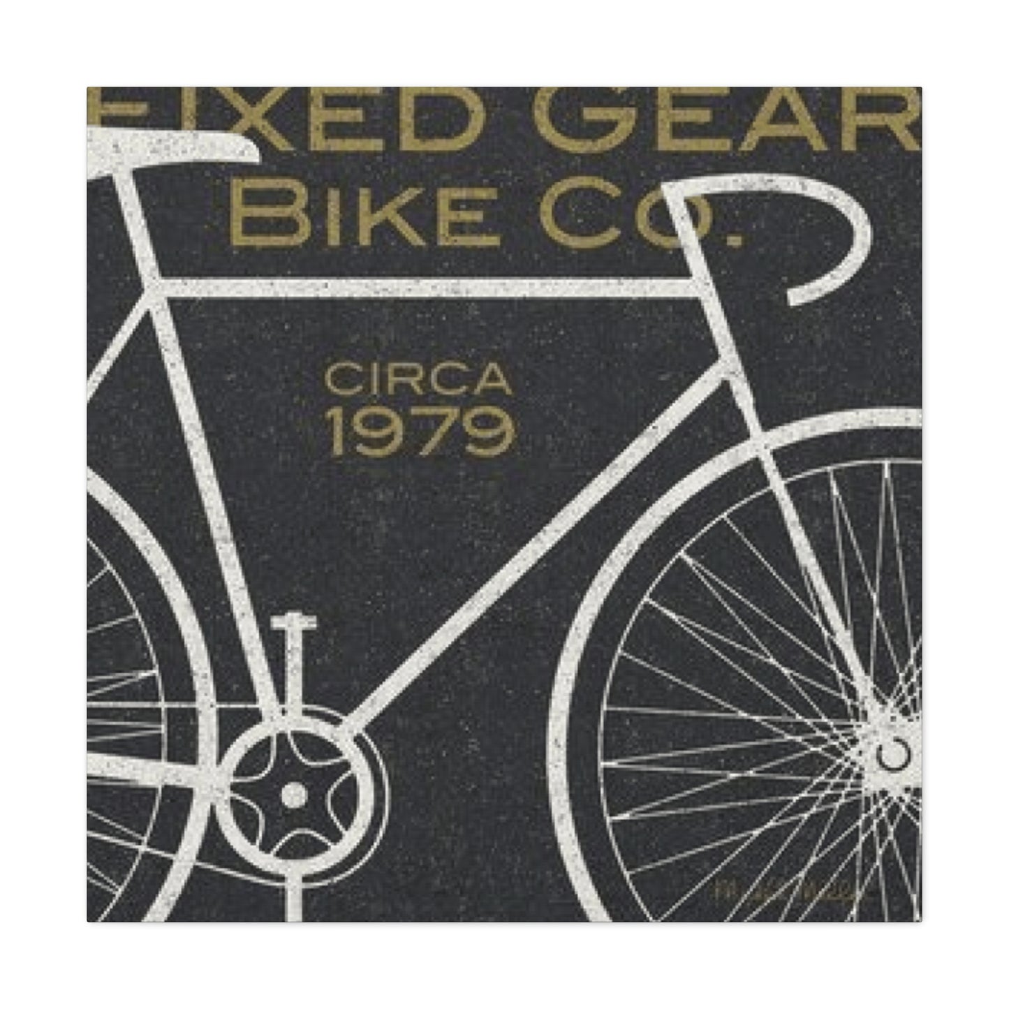 Fixed Gear Bike Co Poster Wall Art & Canvas Prints