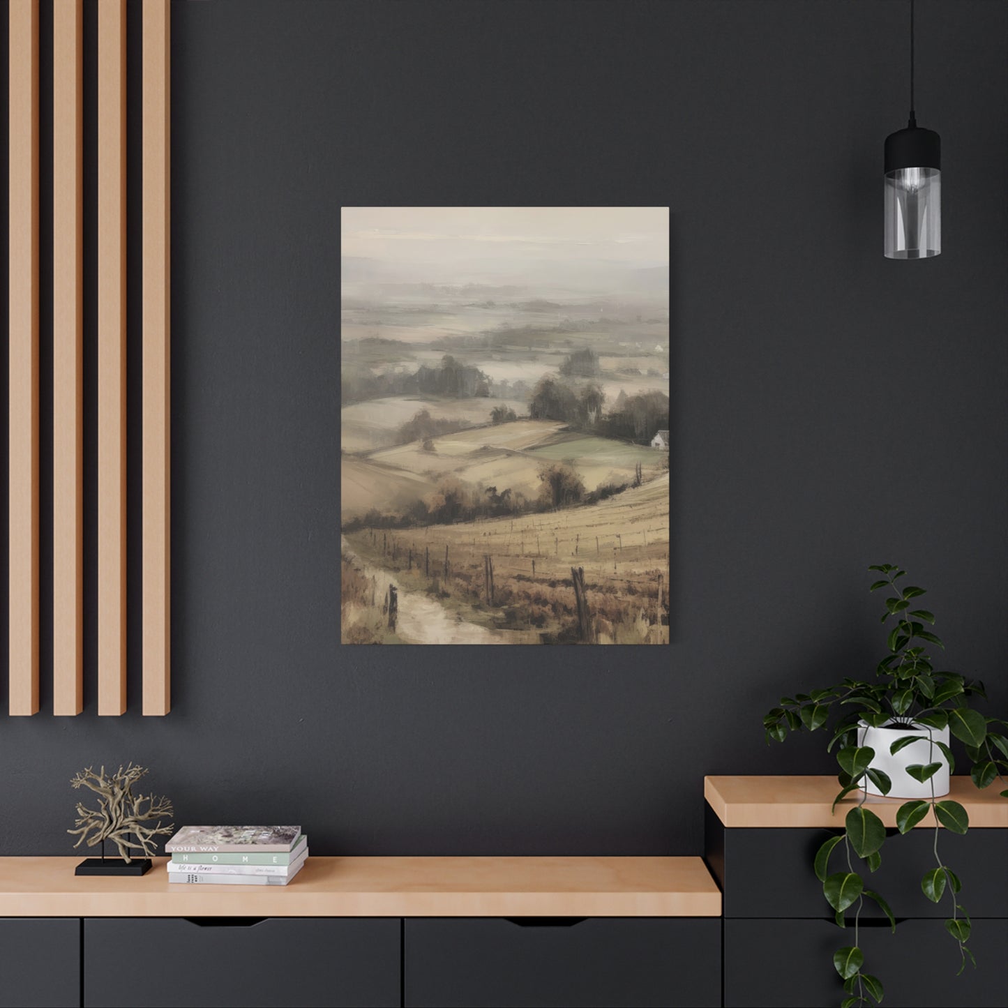 Foggy Countryside Wall Art & Canvas Prints