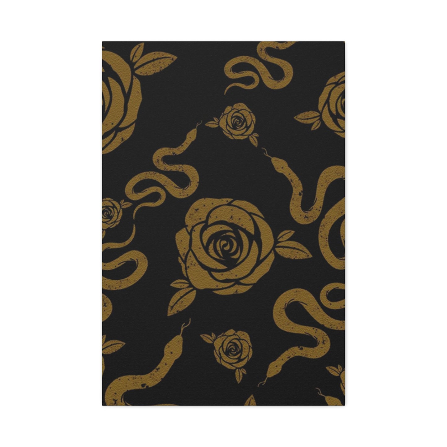 Snake And Rose Wall Art & Canvas Prints