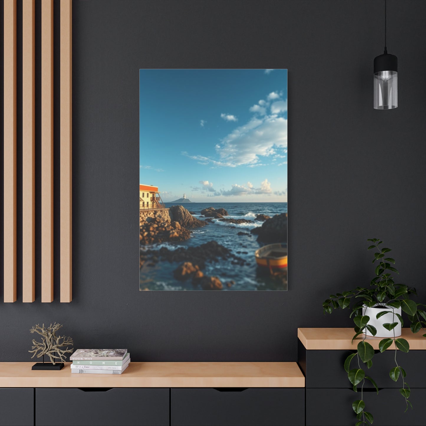 Azure Horizon Artistry Wall Art & Canvas Print