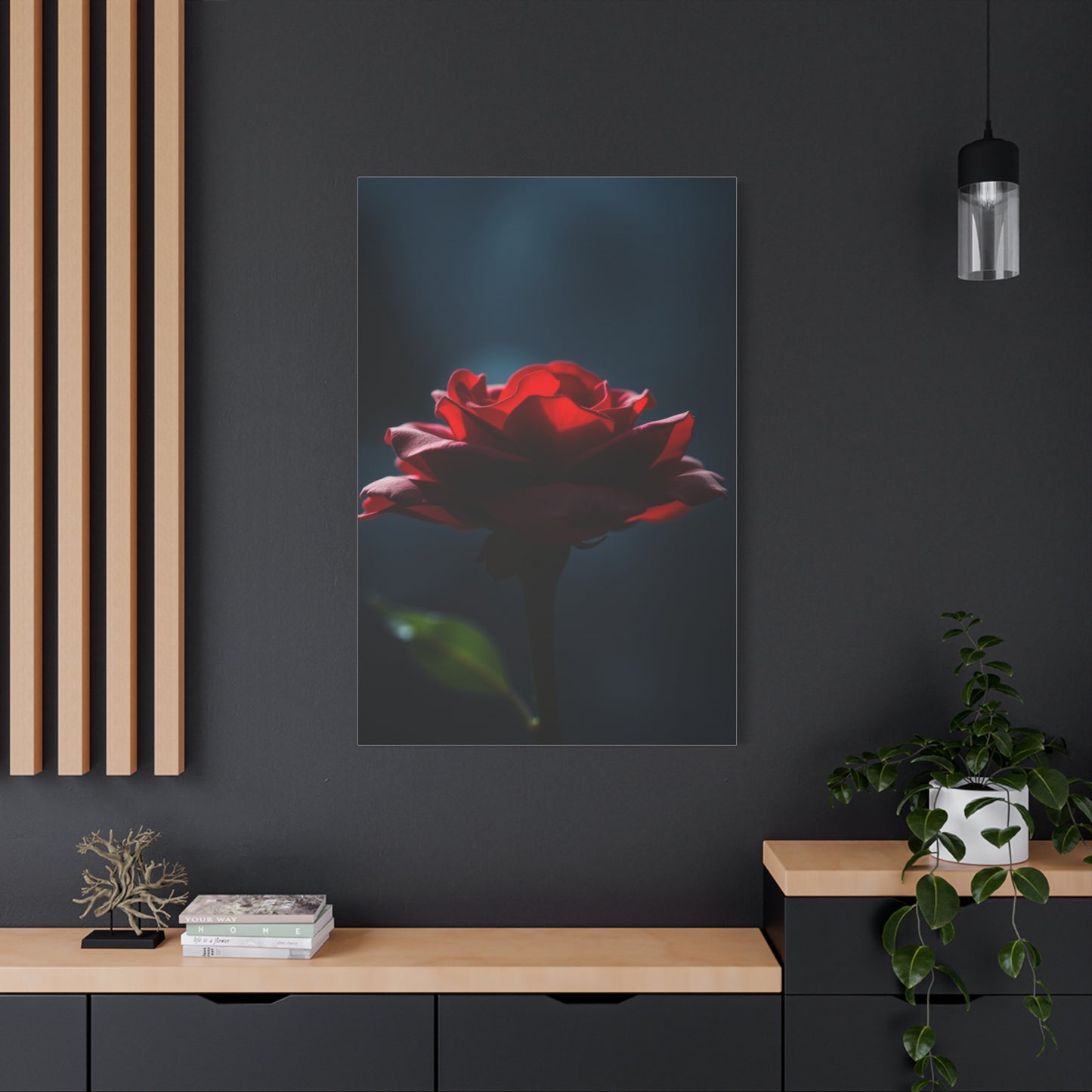 Ruby Infusion Canvas Wall Art & Canvas Print