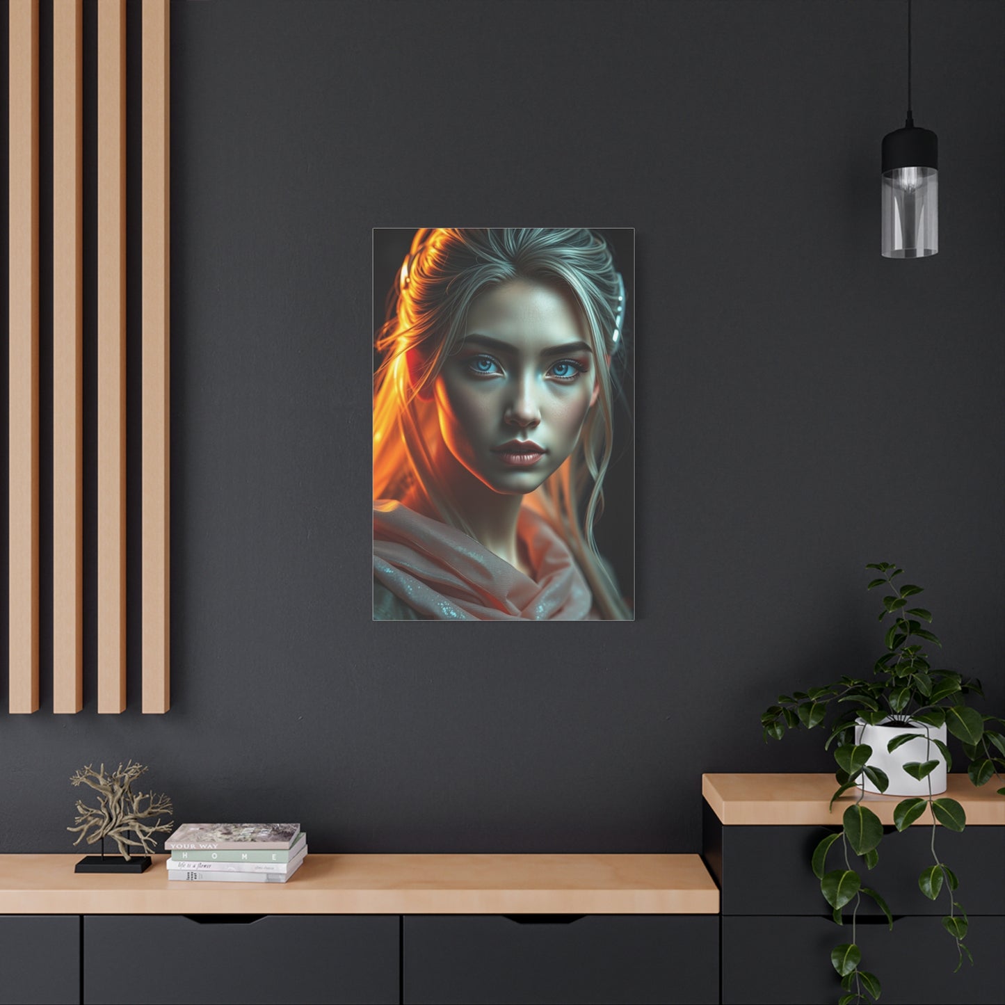 Radiant Cyber Canvas