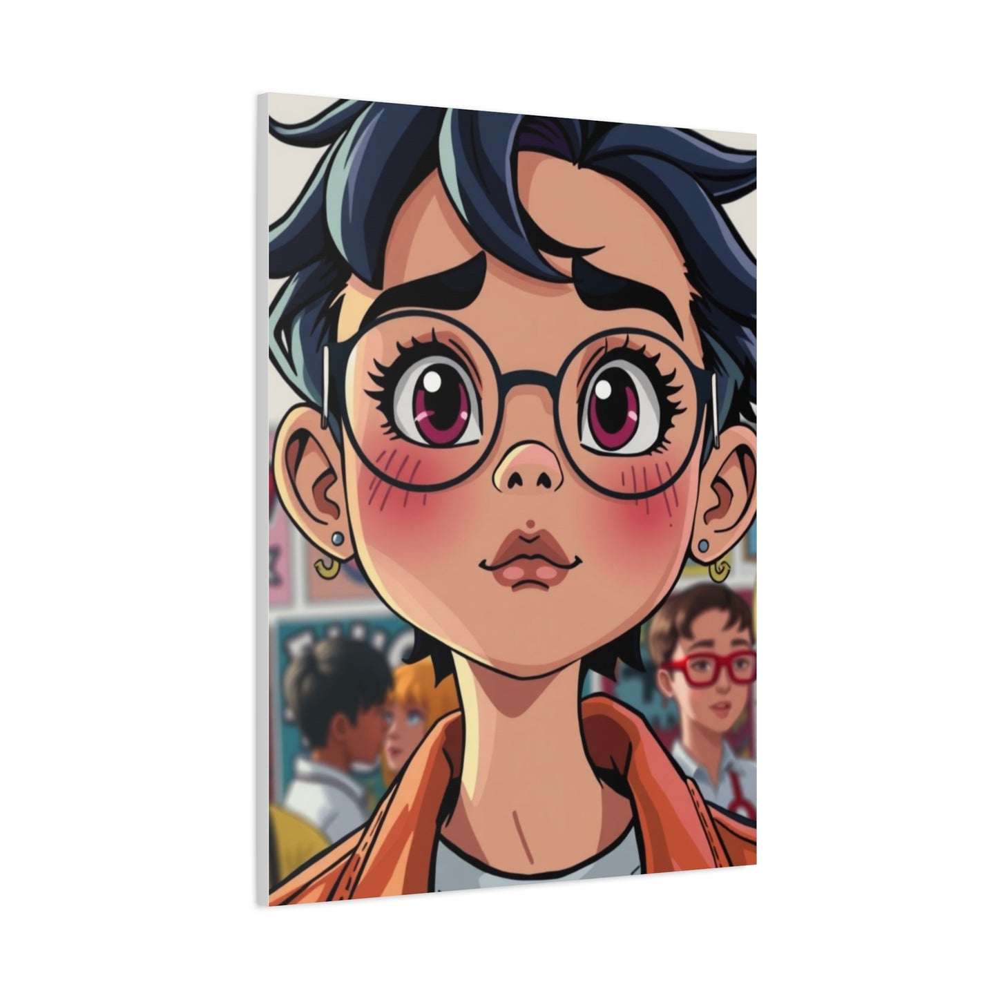 Exquisite Pop Expression Wall Art & Canvas Print