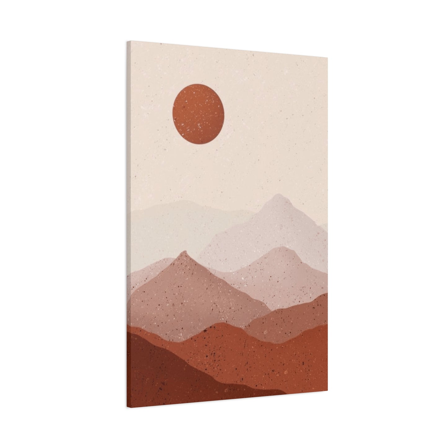 Desert and Sun Painting Wall Art & Canvas Prints