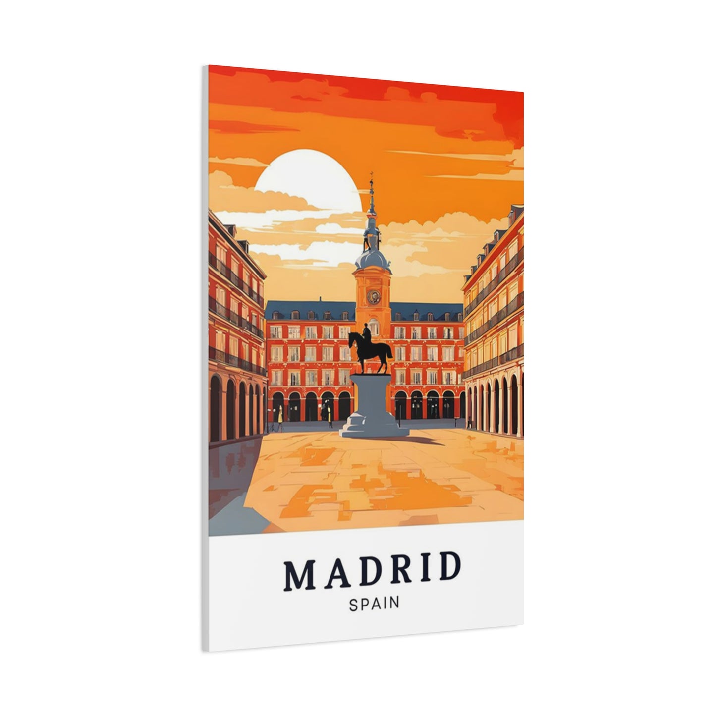 Madrid Spain Poster Wall Art & Canvas Prints