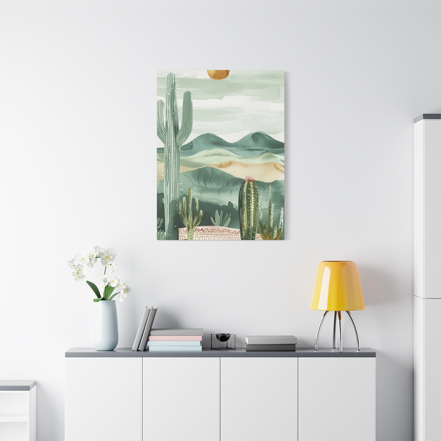 Desert Scenery Painting Wall Art & Canvas Prints