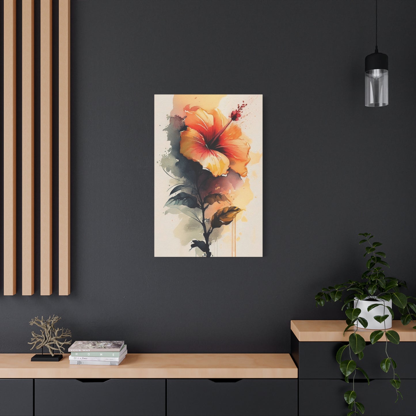 A Flower Painting Wall Art & Canvas Prints