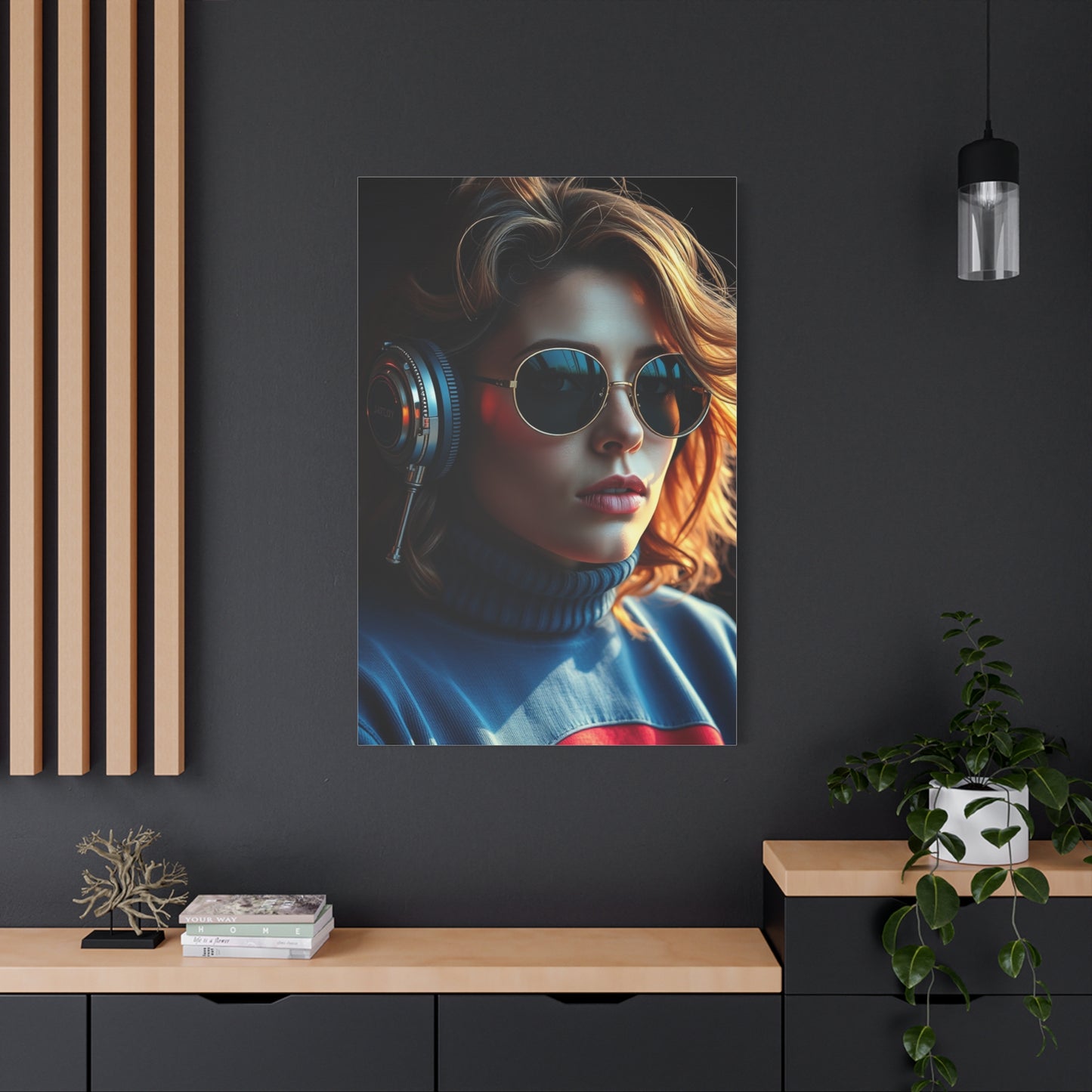 Supreme 70’s Aesthetic Art Collection Wall Art & Canvas Print