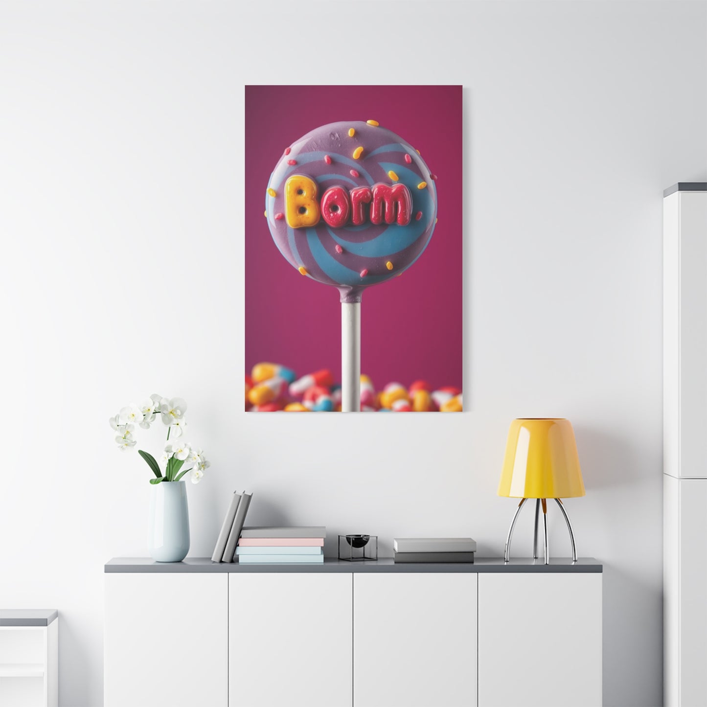 Exquisite Lollipop Fantasy Wall Art & Canvas Print