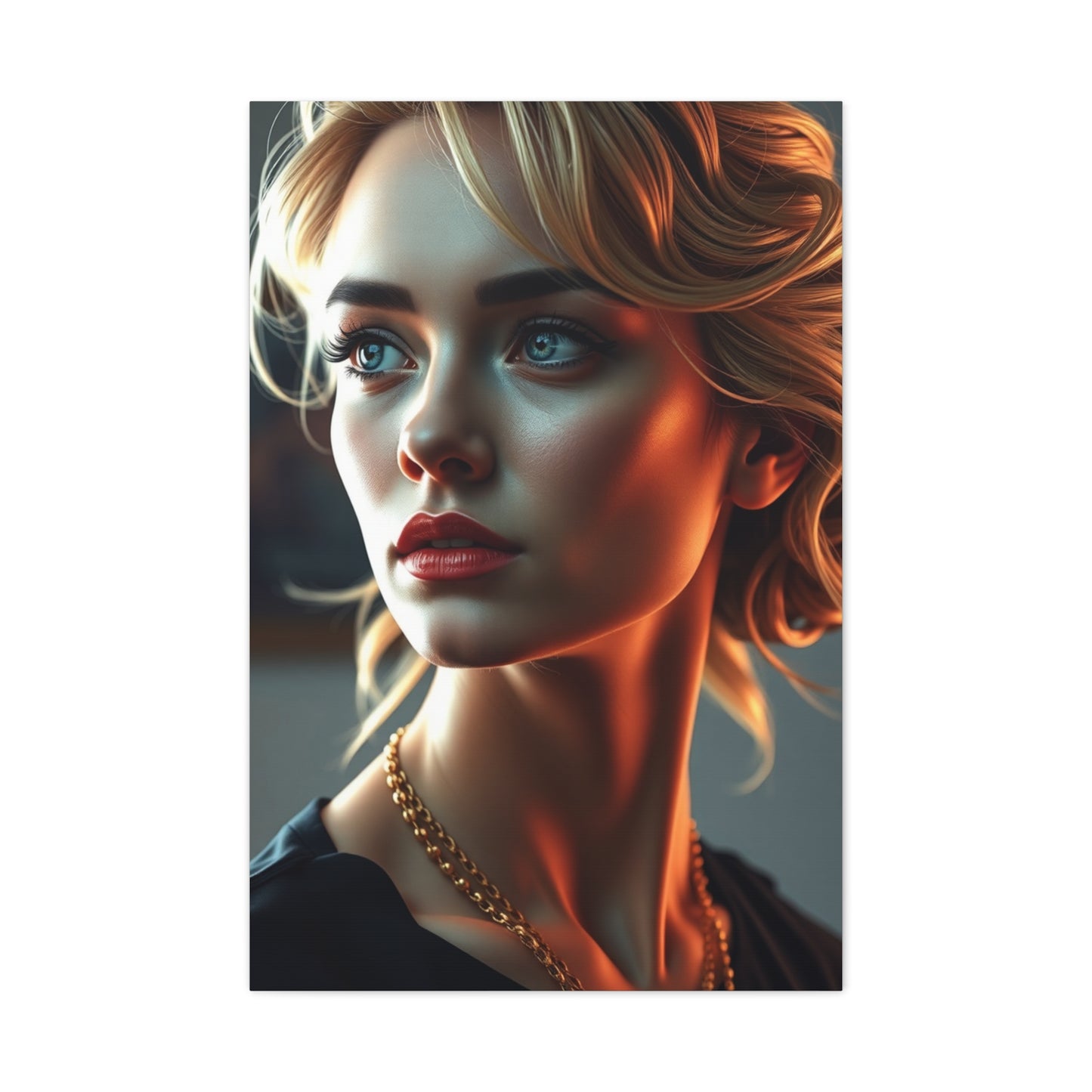 Opulent Femme Portraiture wall art & canvas print