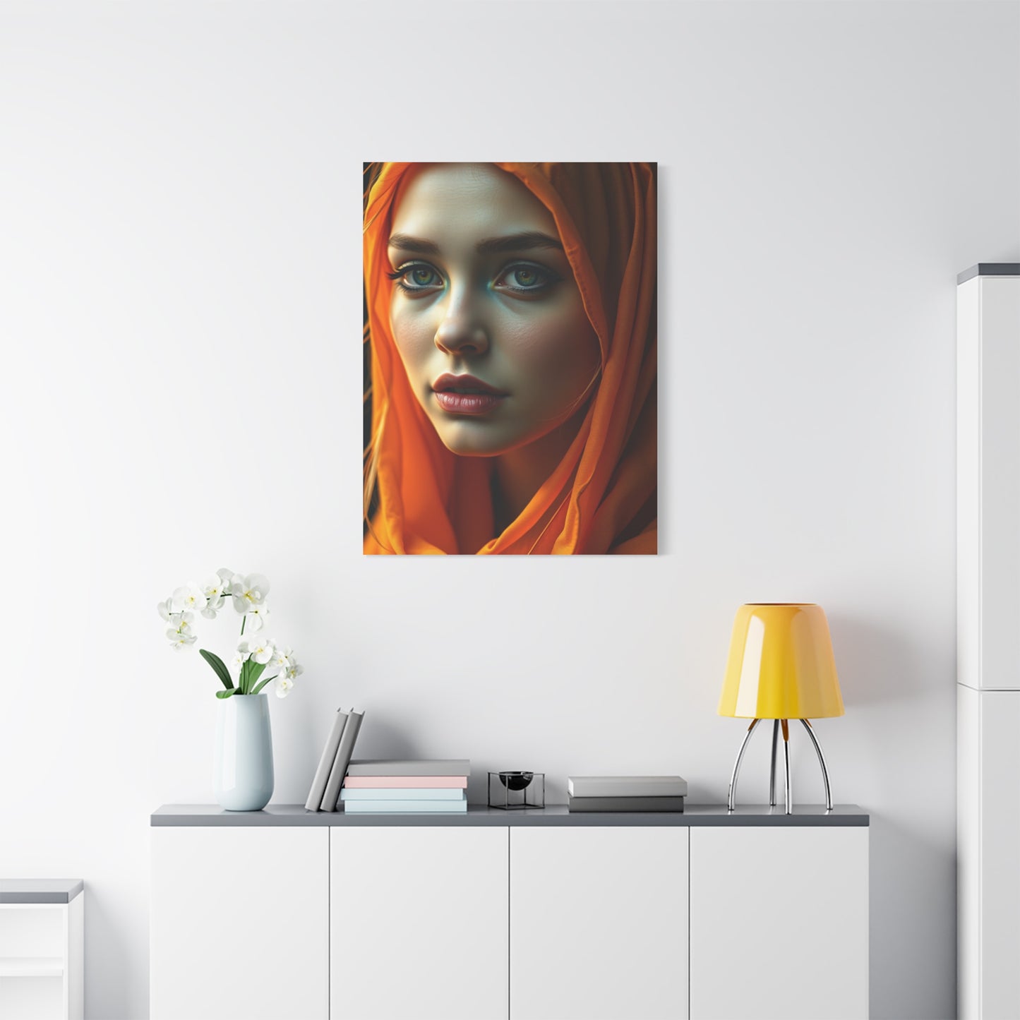 Exquisite Sylph Portrait Wall Art & Canvas Print