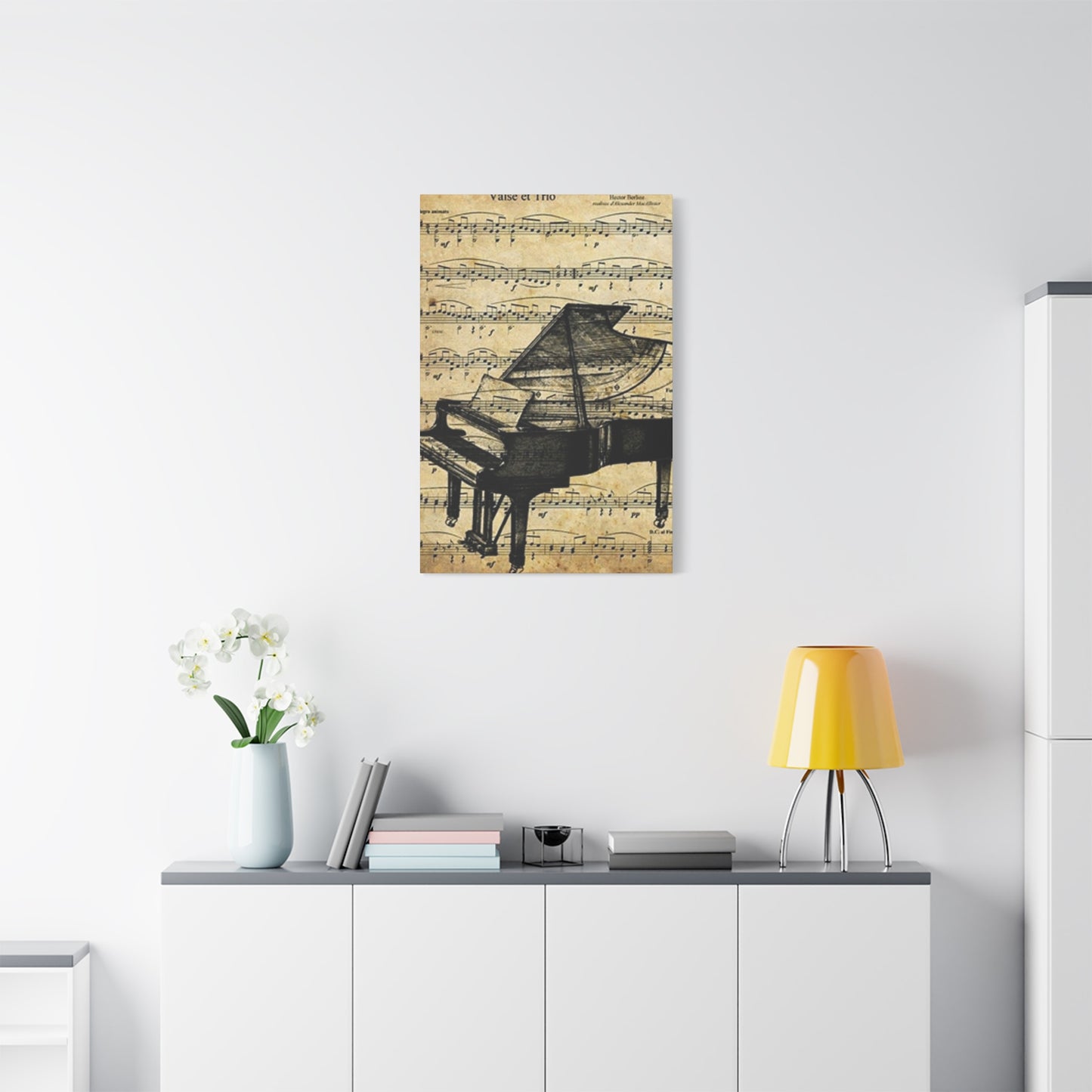 Musical Notes And Piano Wall Art & Canvas Prints