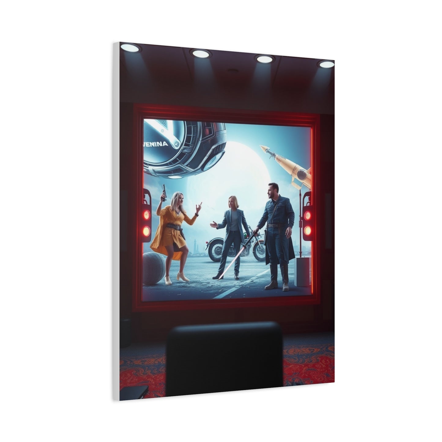 Silver Screen Inspirations wall art & canvas print