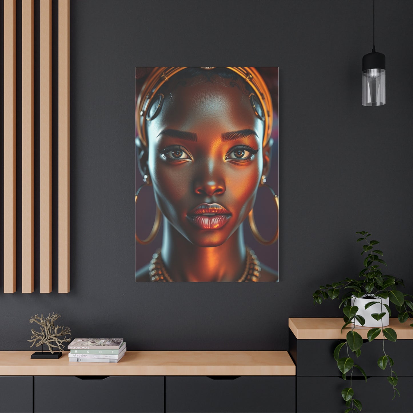 Afrofuturism Art Luxury Canvas Wall Art & Canvas Print