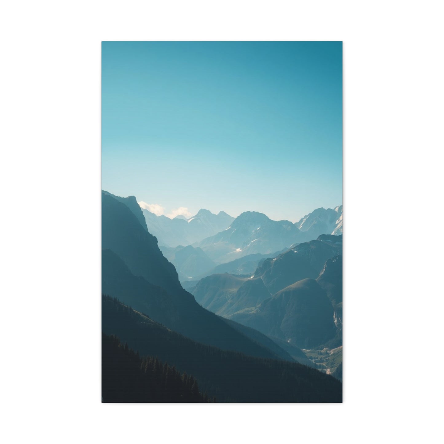 Alpine Serenity Masterpiece Wall Art & Canvas Print