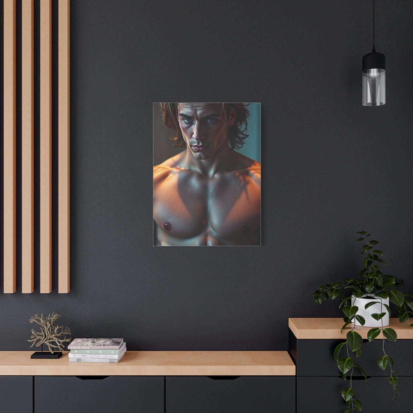 Viridian Essence Portraiture wall art & canvas print