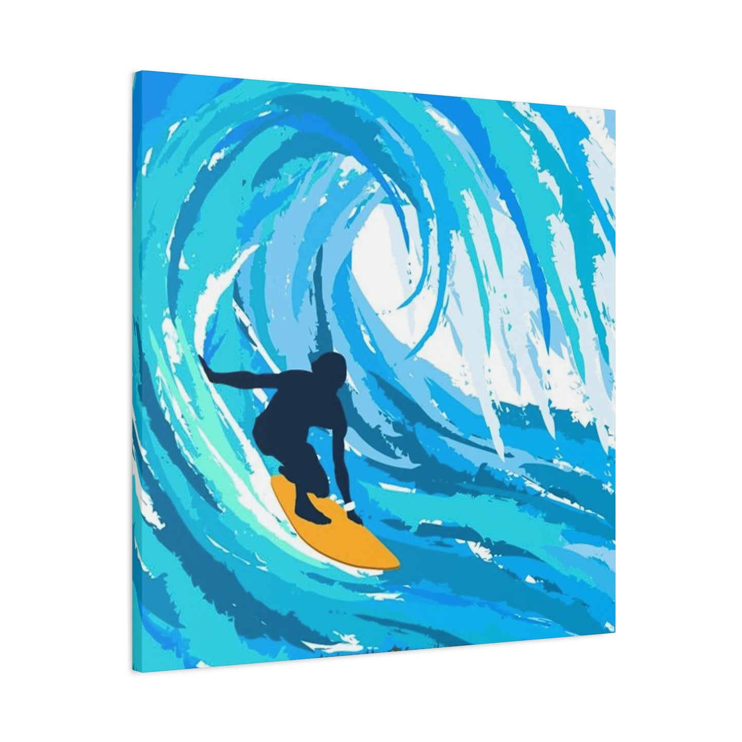 Abstract Surfing Waves Wall Art & Canvas Prints