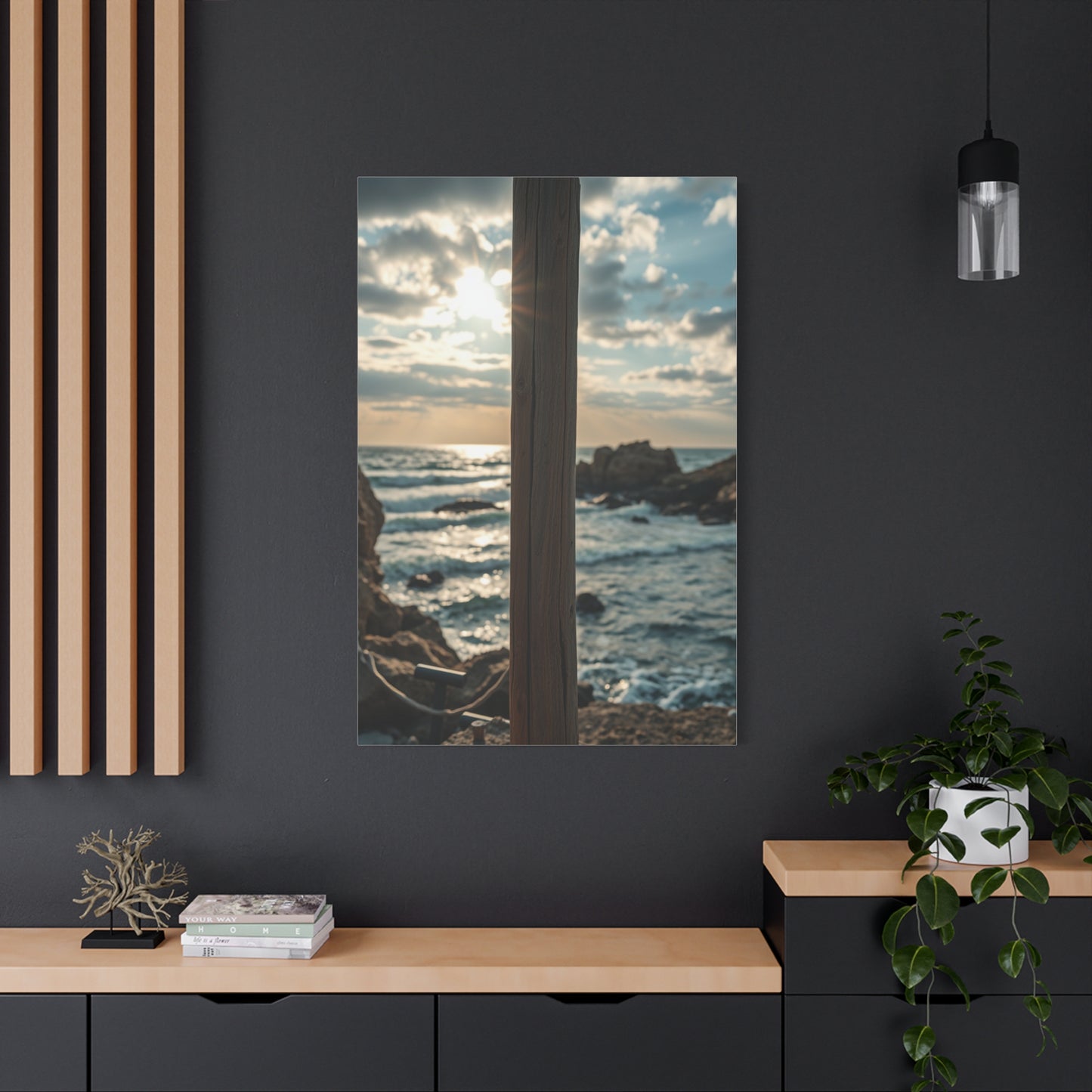 Wave Crest Elegance Wall Art & Canvas Print
