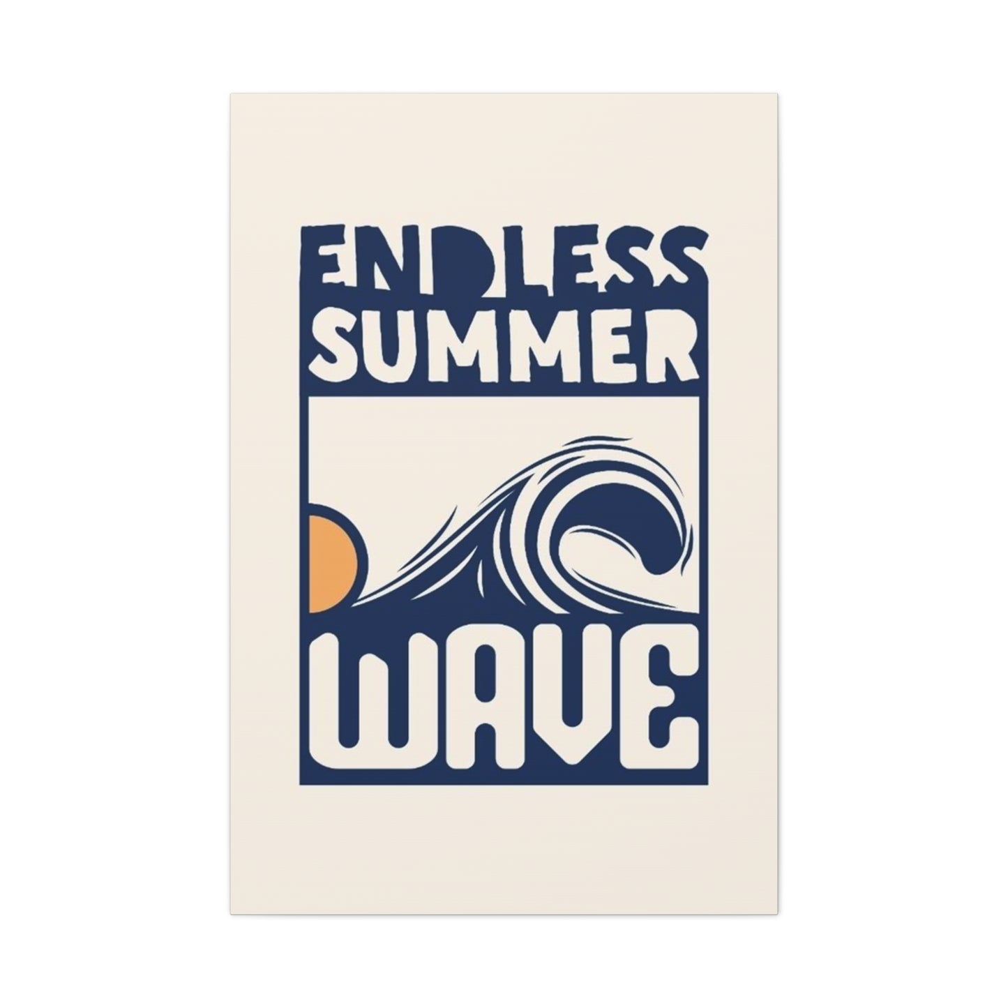 Endless Summer Wave Poster Wall Art & Canvas Prints
