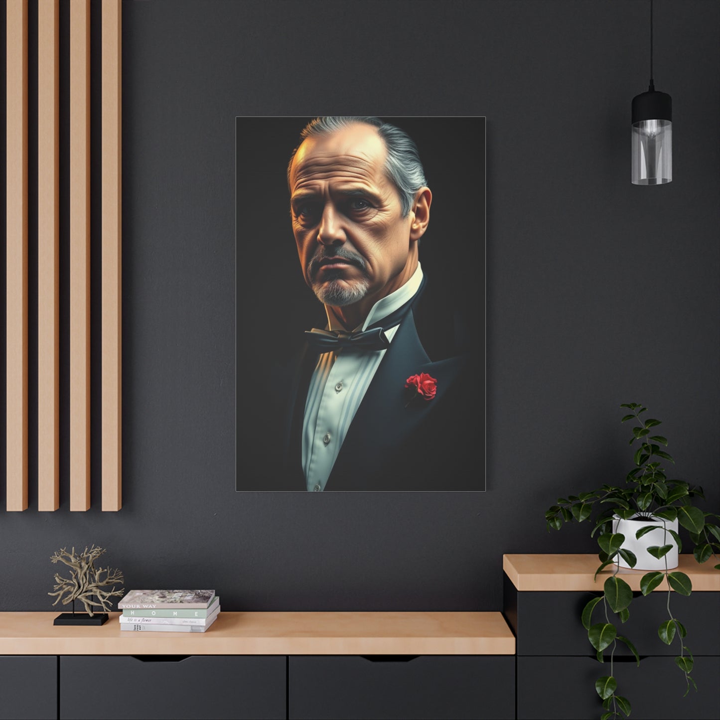 Mafioso Majesty Canvas Wall Art & Canvas Print