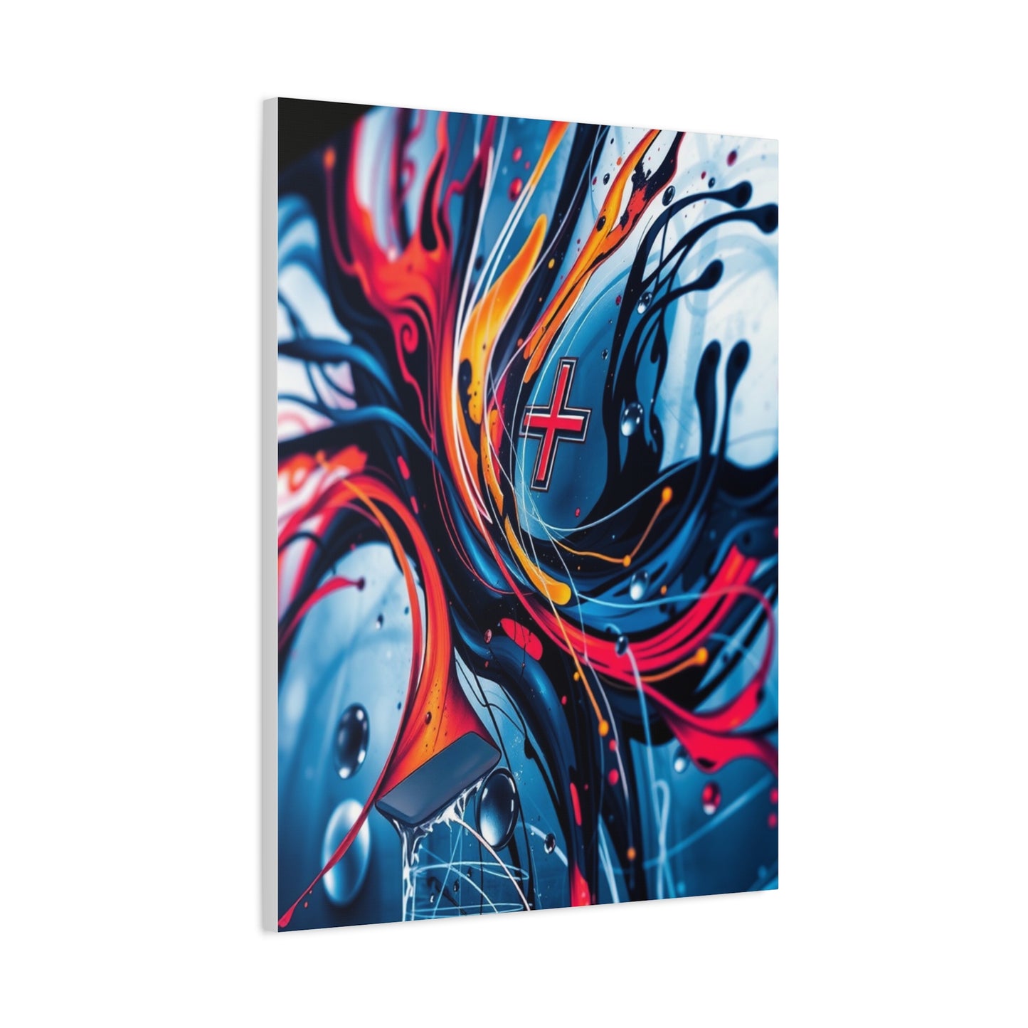 Celestial Abstraction Canvas Wall Art & Canvas Print