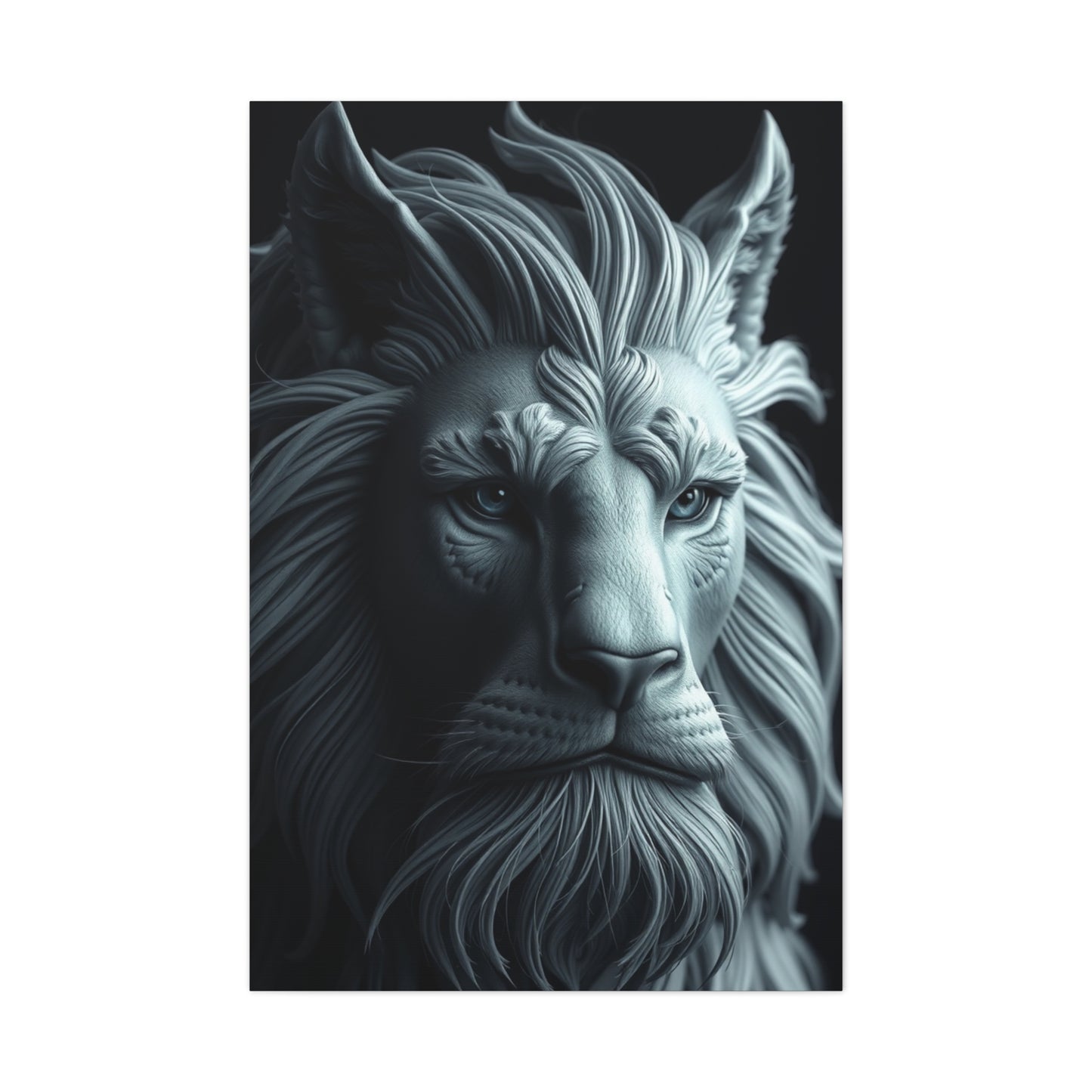 Ashen Serenity Artistry Wall Art & Canvas Print