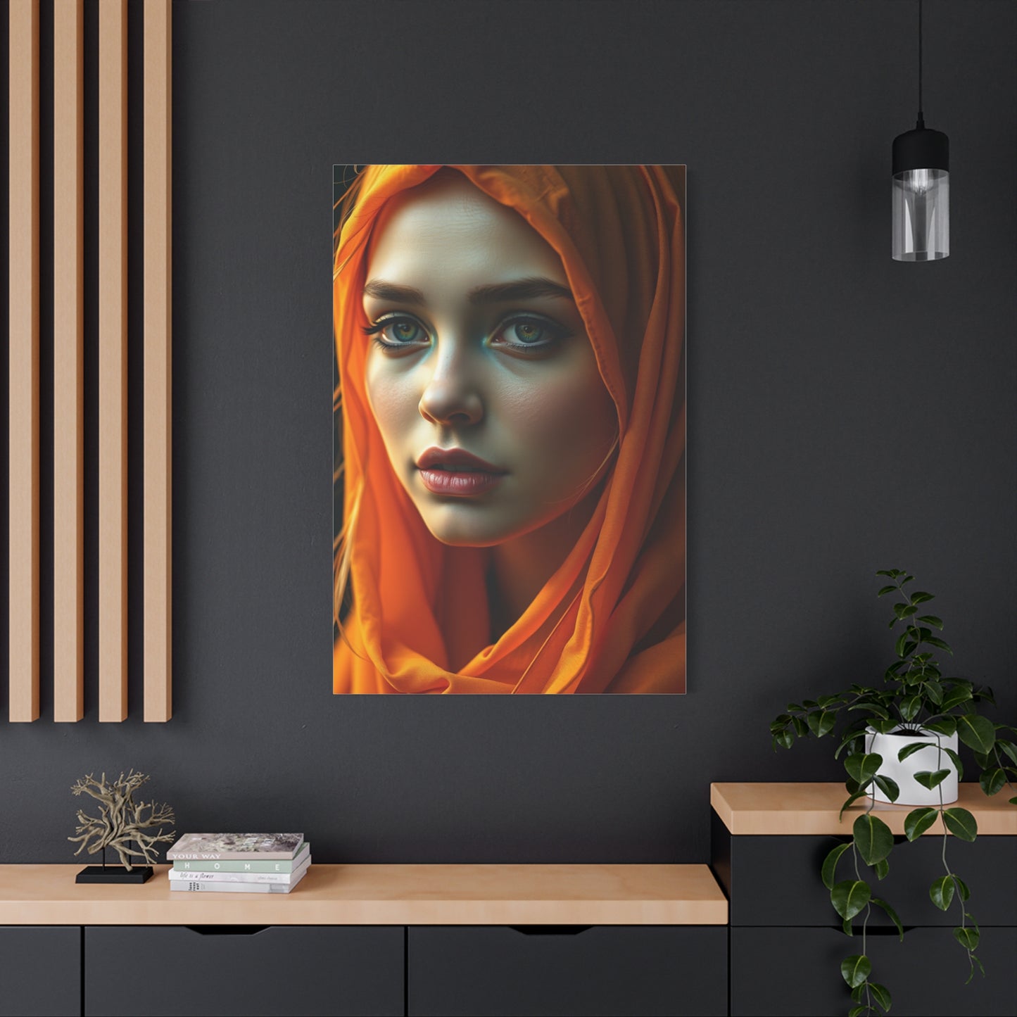 Exquisite Sylph Portrait Wall Art & Canvas Print