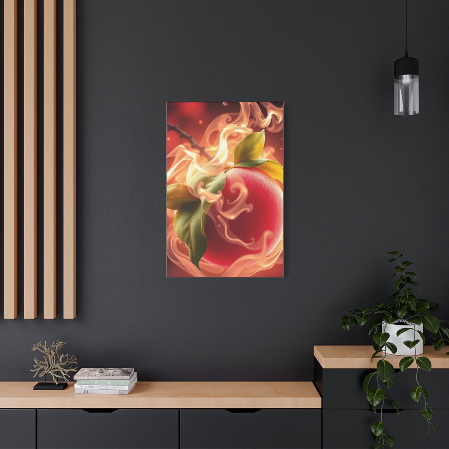 Masterpiece Peach Art Vision Wall Art & Canvas Print