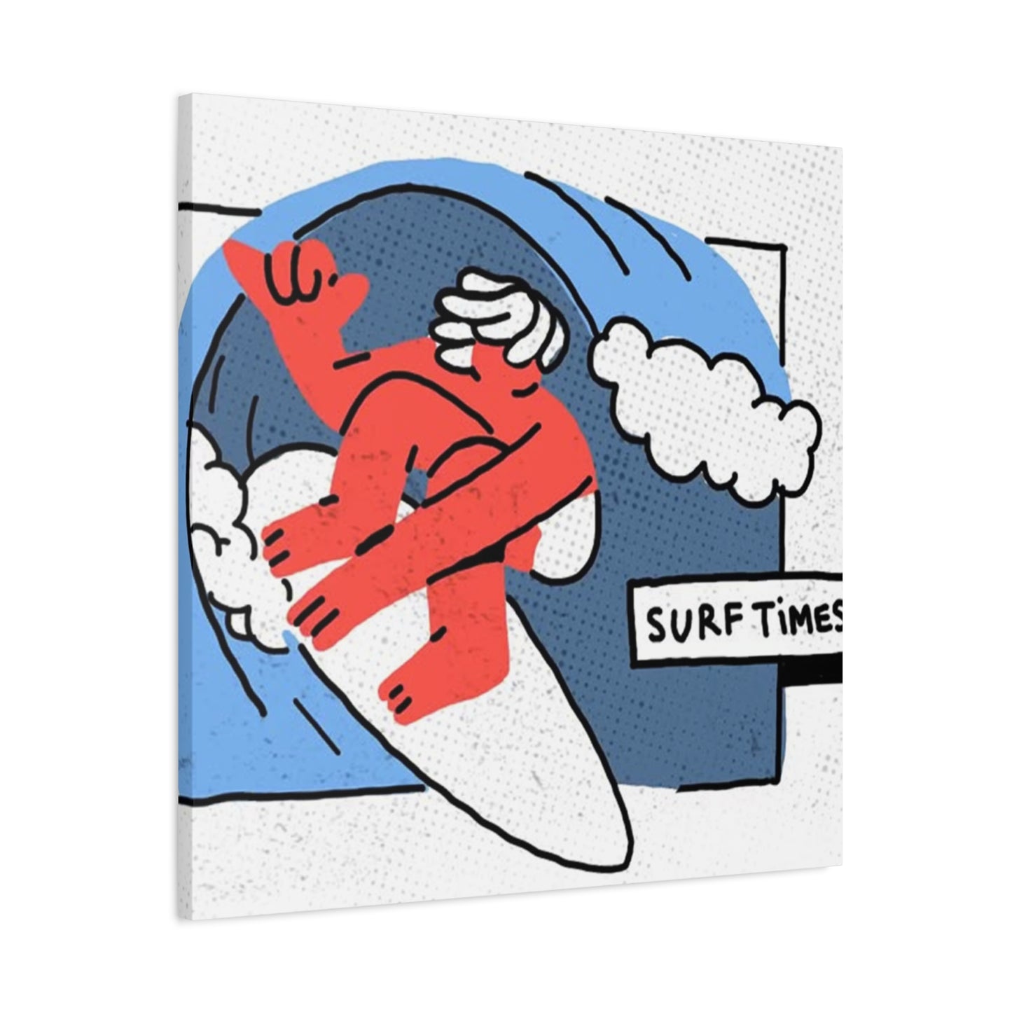 Surf Time Poster Wall Art & Canvas Prints
