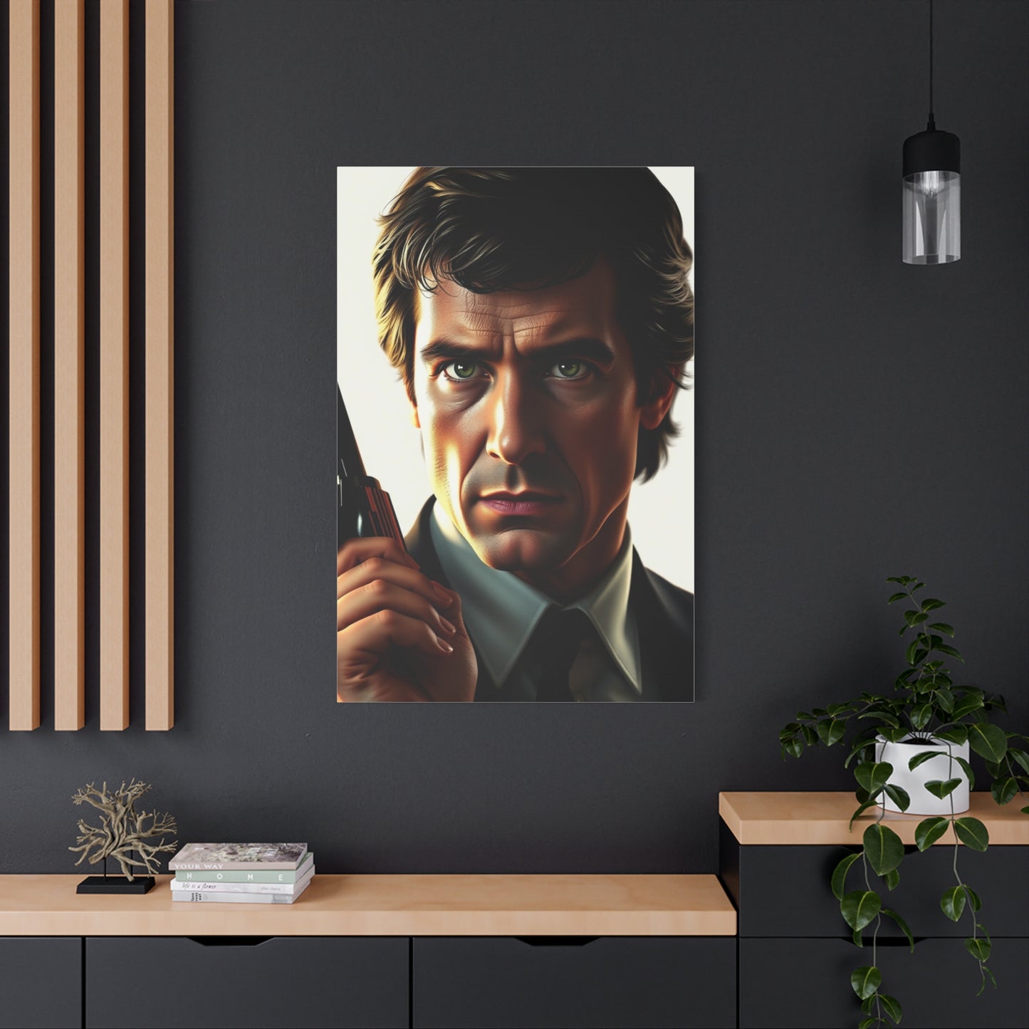 Pulp Fiction Character Art Luxury Canvas Wall Art & Canvas Print