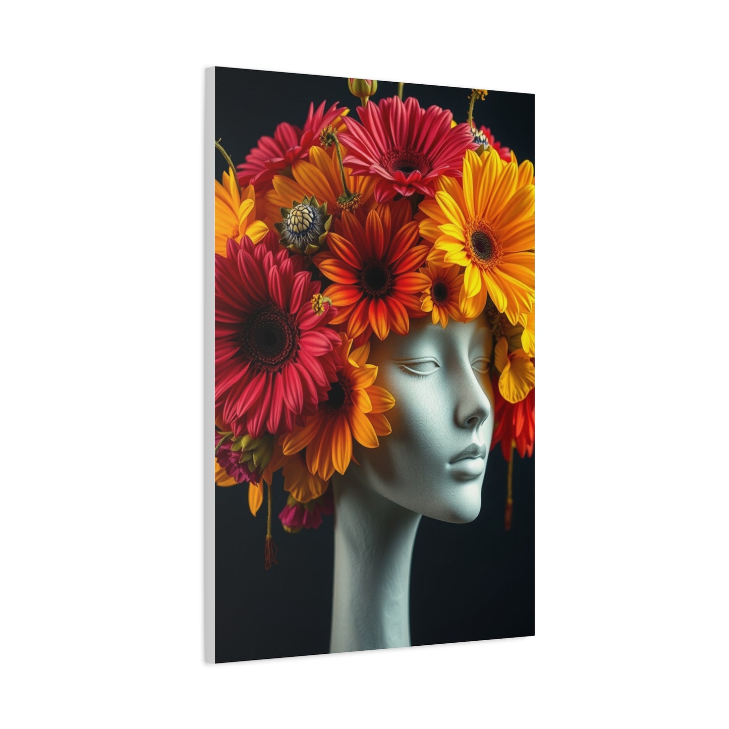 Floral Splendor Tableau Wall Art & Canvas Print