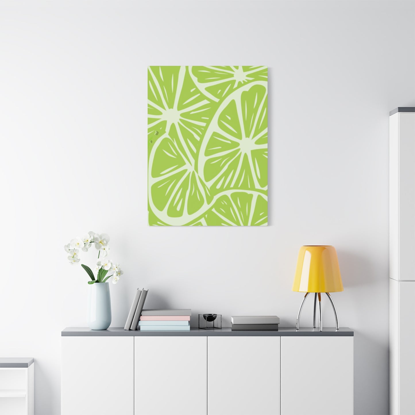 Cool Citrus Fruit Green Wall Art & Canvas Prints