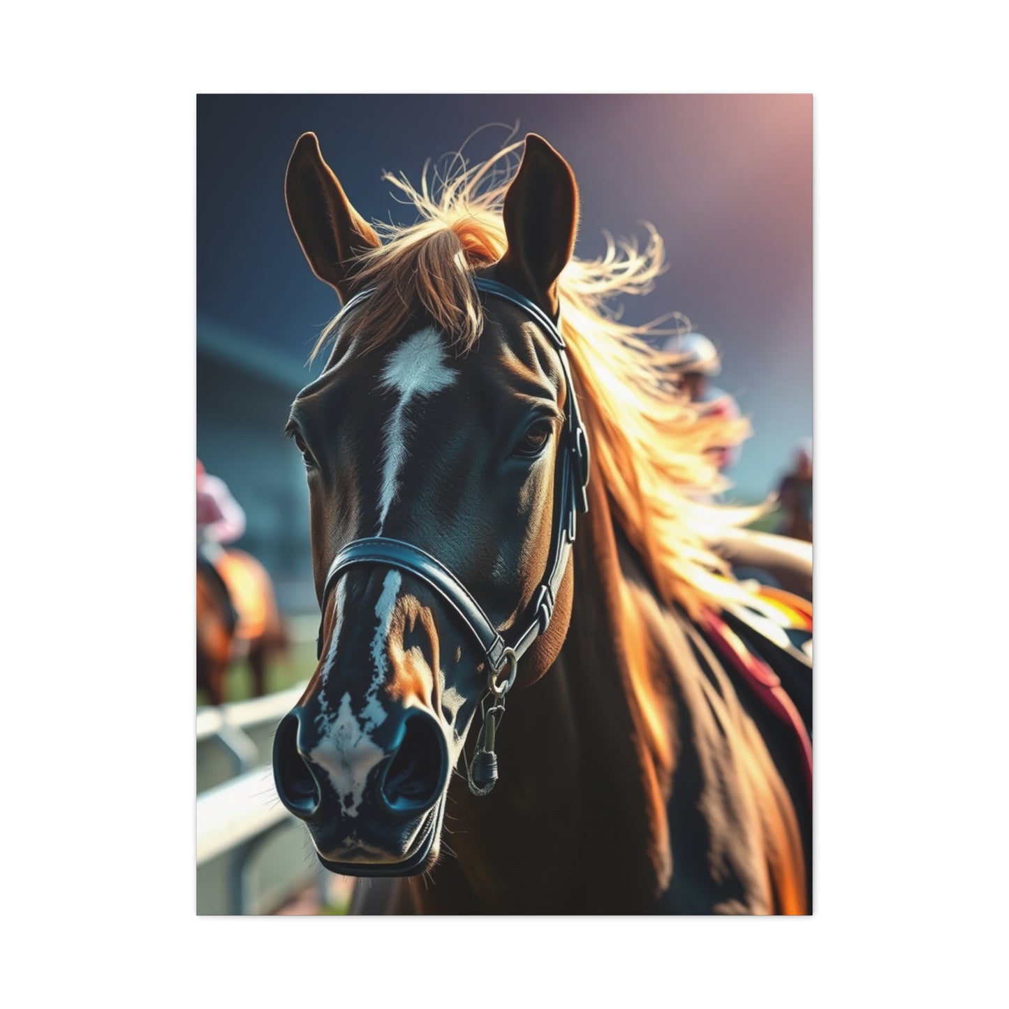 Horse Racing Art Supreme Gallery Wall Art & Canvas Print