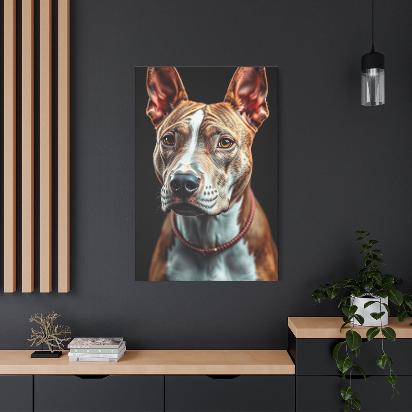 Elite Pit Bull Art Vision Wall Art & Canvas Print