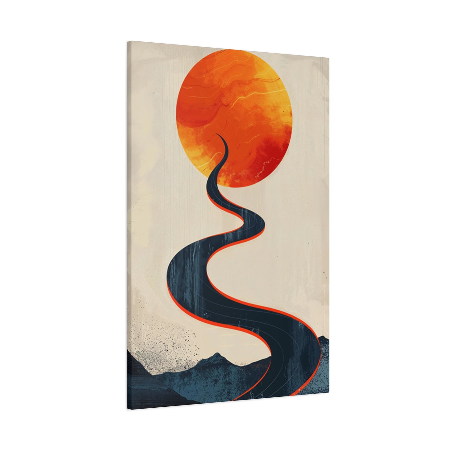Road To Moon Wall Art & Canvas Prints