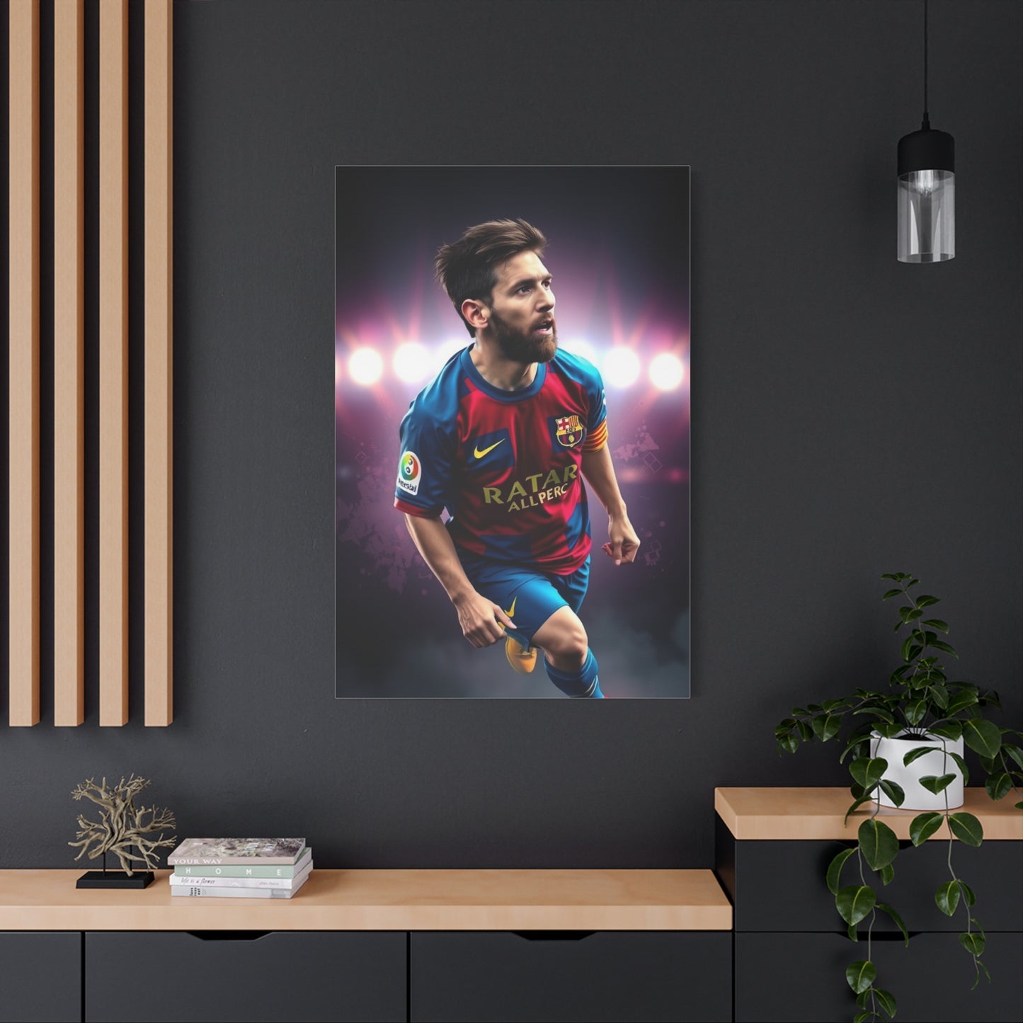 Timeless Messi: Art on Canvas Wall Art & Canvas Print