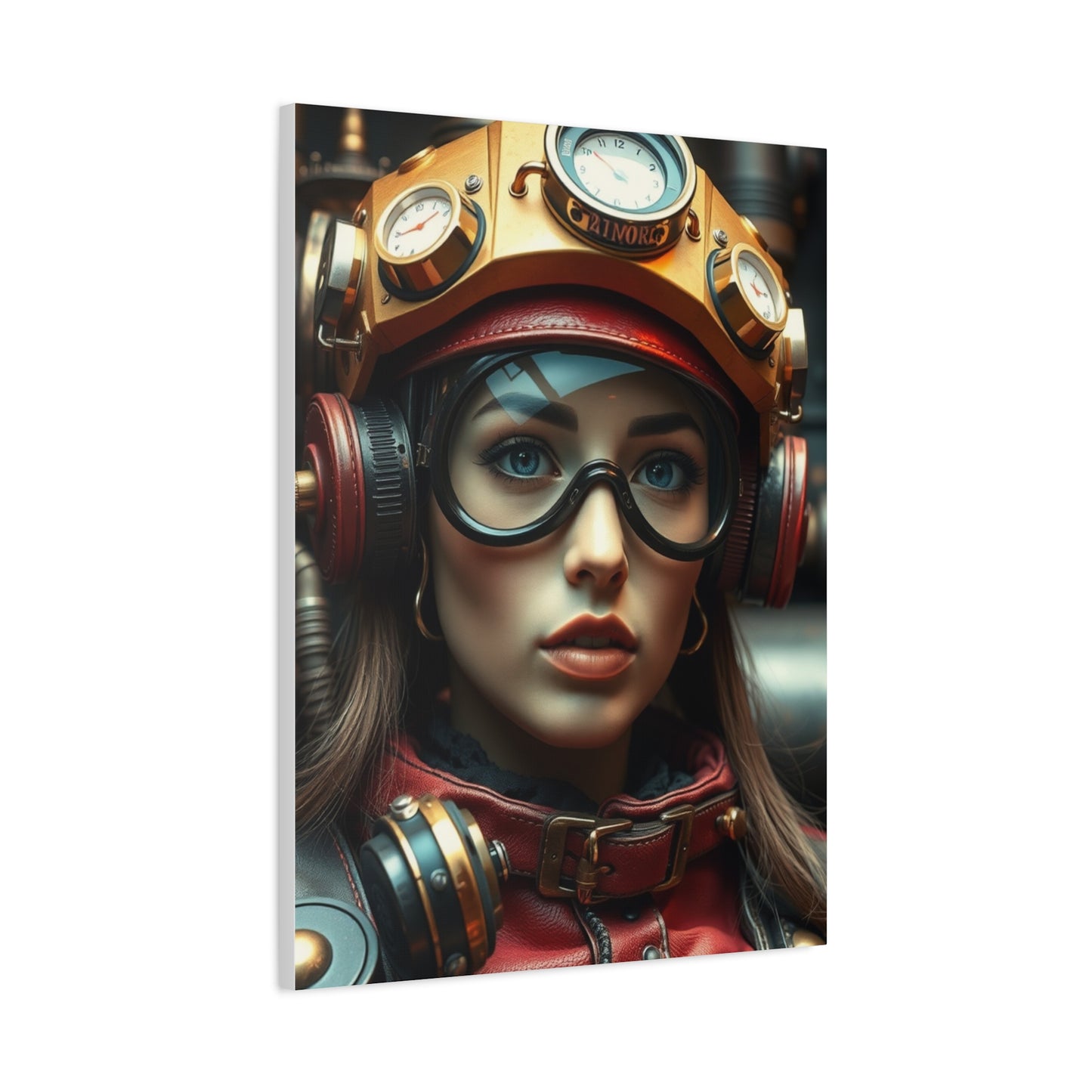 Gilded Mechanica Wall Decor wall art & canvas print