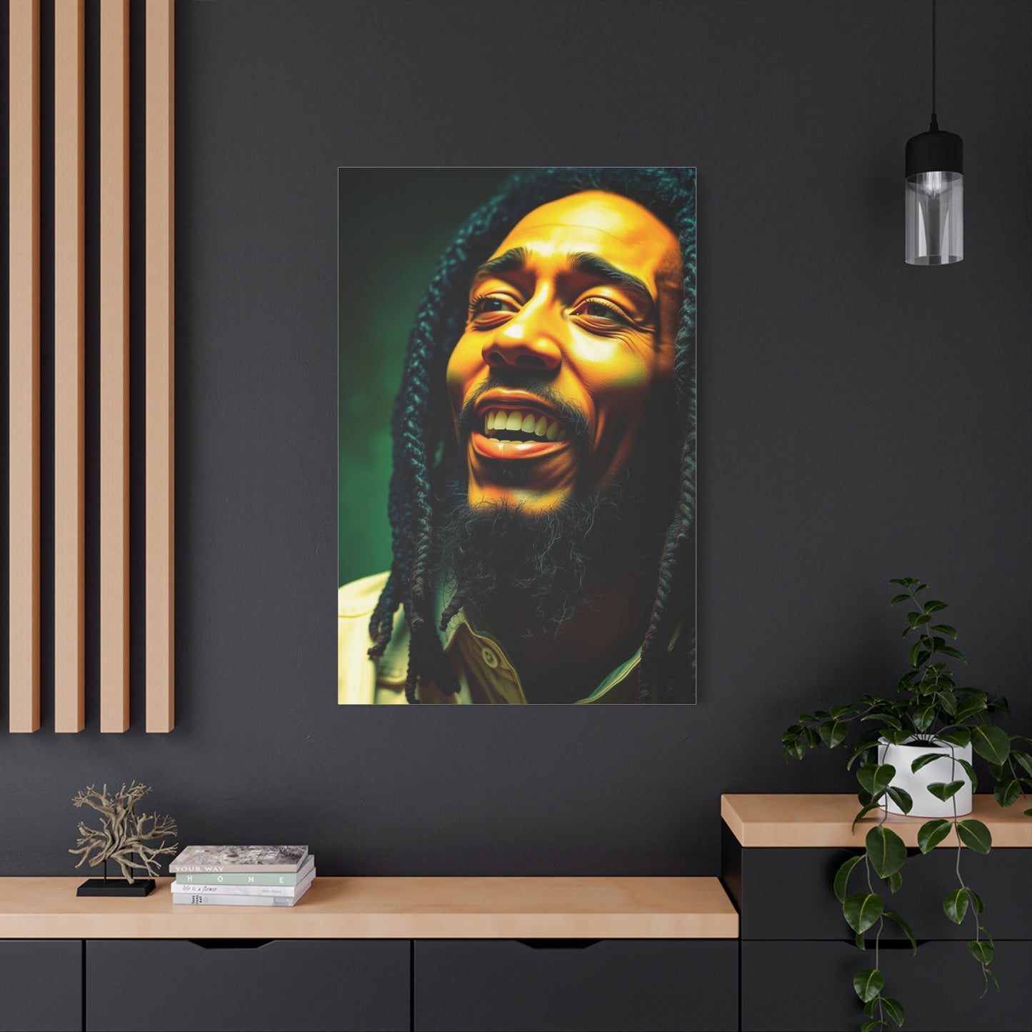Rasta Reverence Canvas Wall Art & Canvas Print