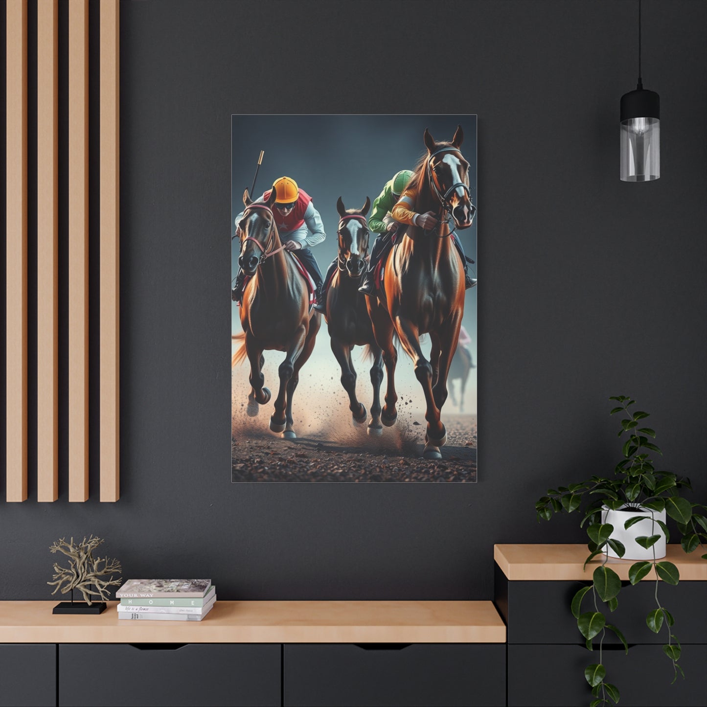 Horse Racing Art Supreme Gallery Wall Art & Canvas Print