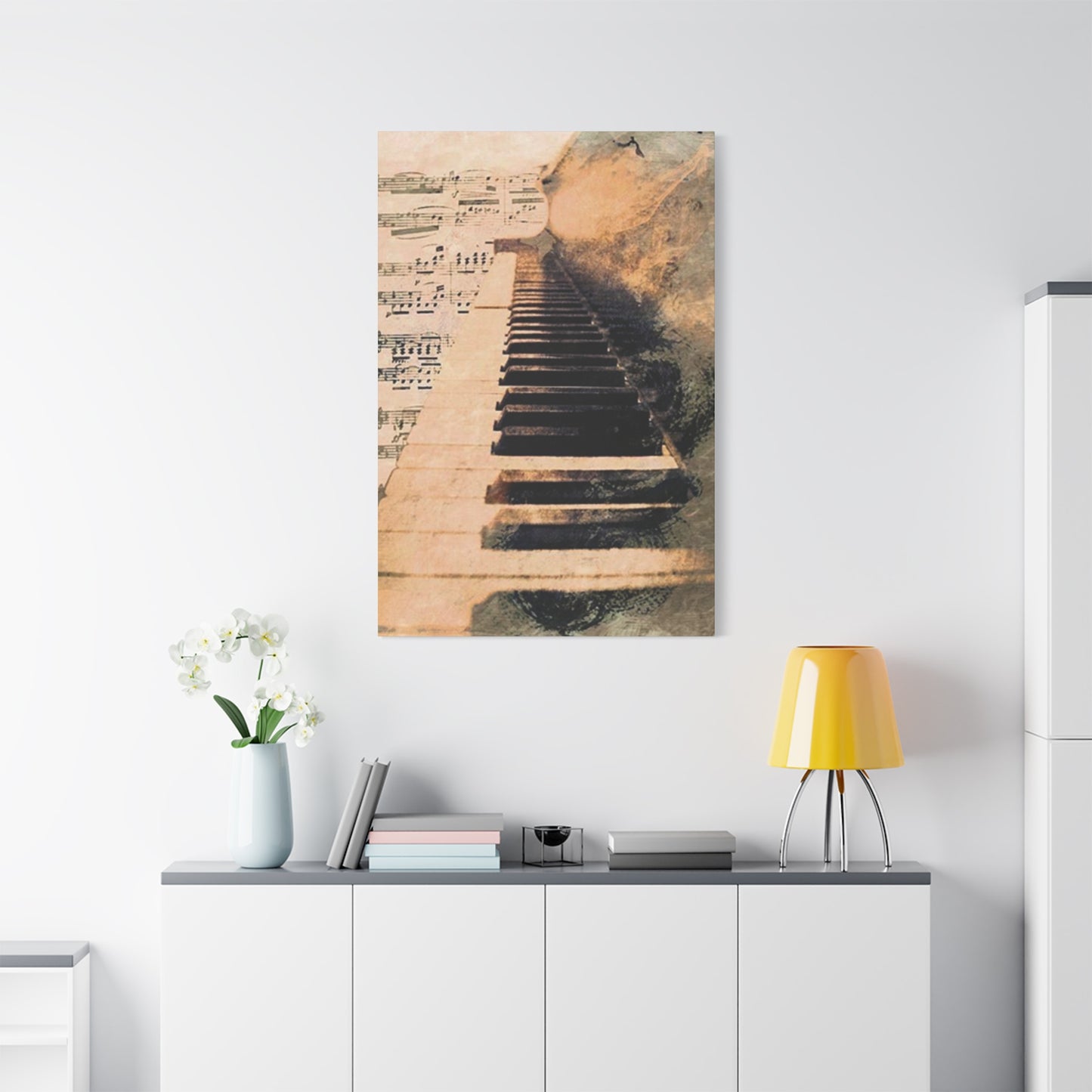 Piano Keys Painting Wall Art & Canvas Prints