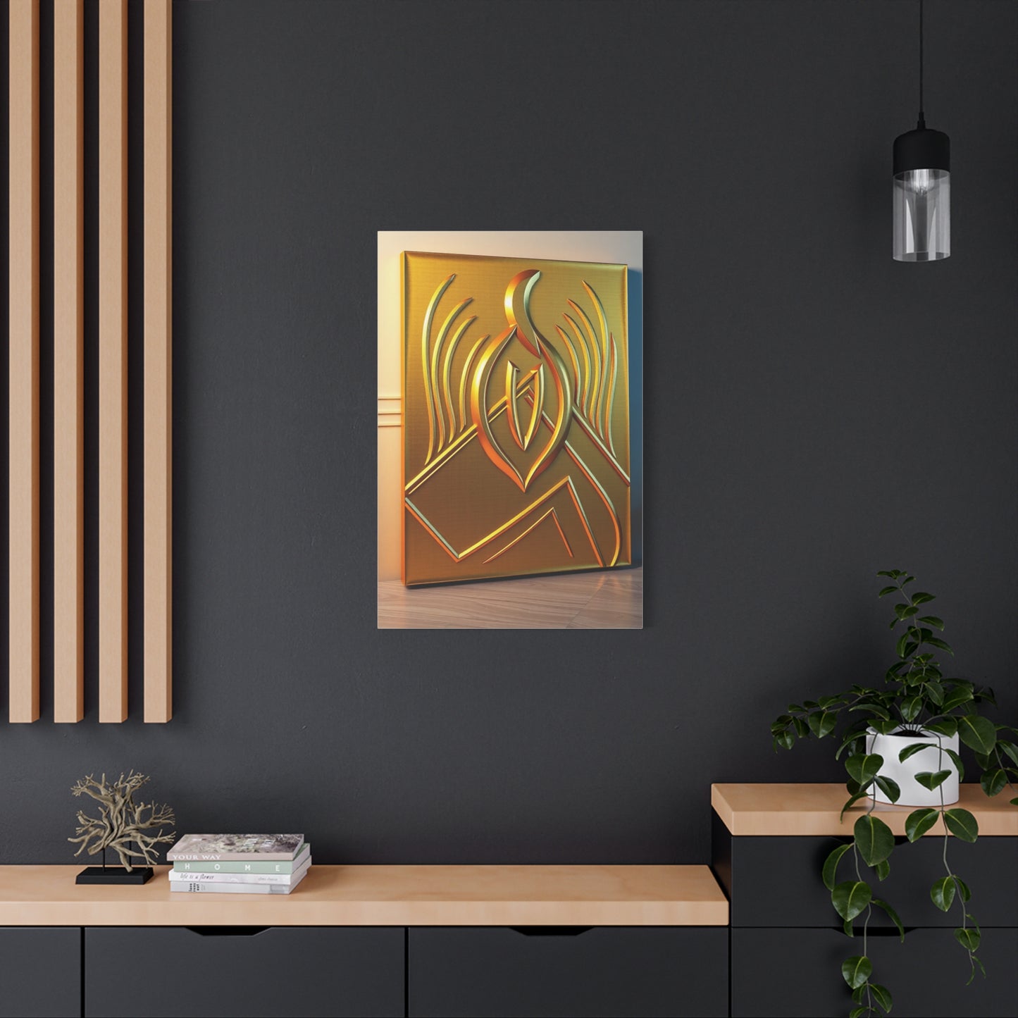 Supreme Gold & Silver Canvas Art Collection Wall Art & Canvas Print