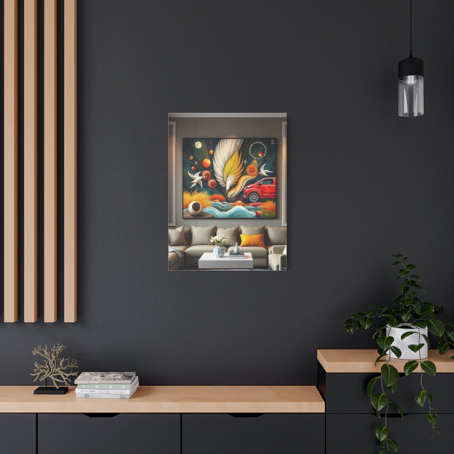 Sublime Lounge Canvas Wall Art & Canvas Print