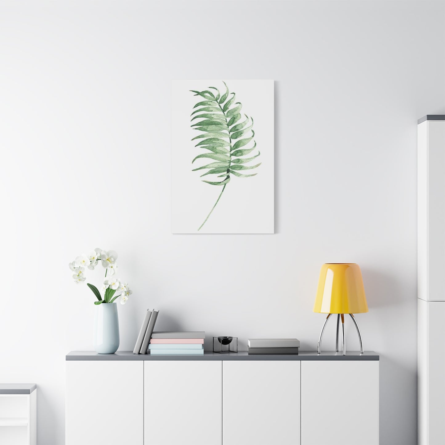 Green Leaf Entryway Wall Art & Canvas Prints