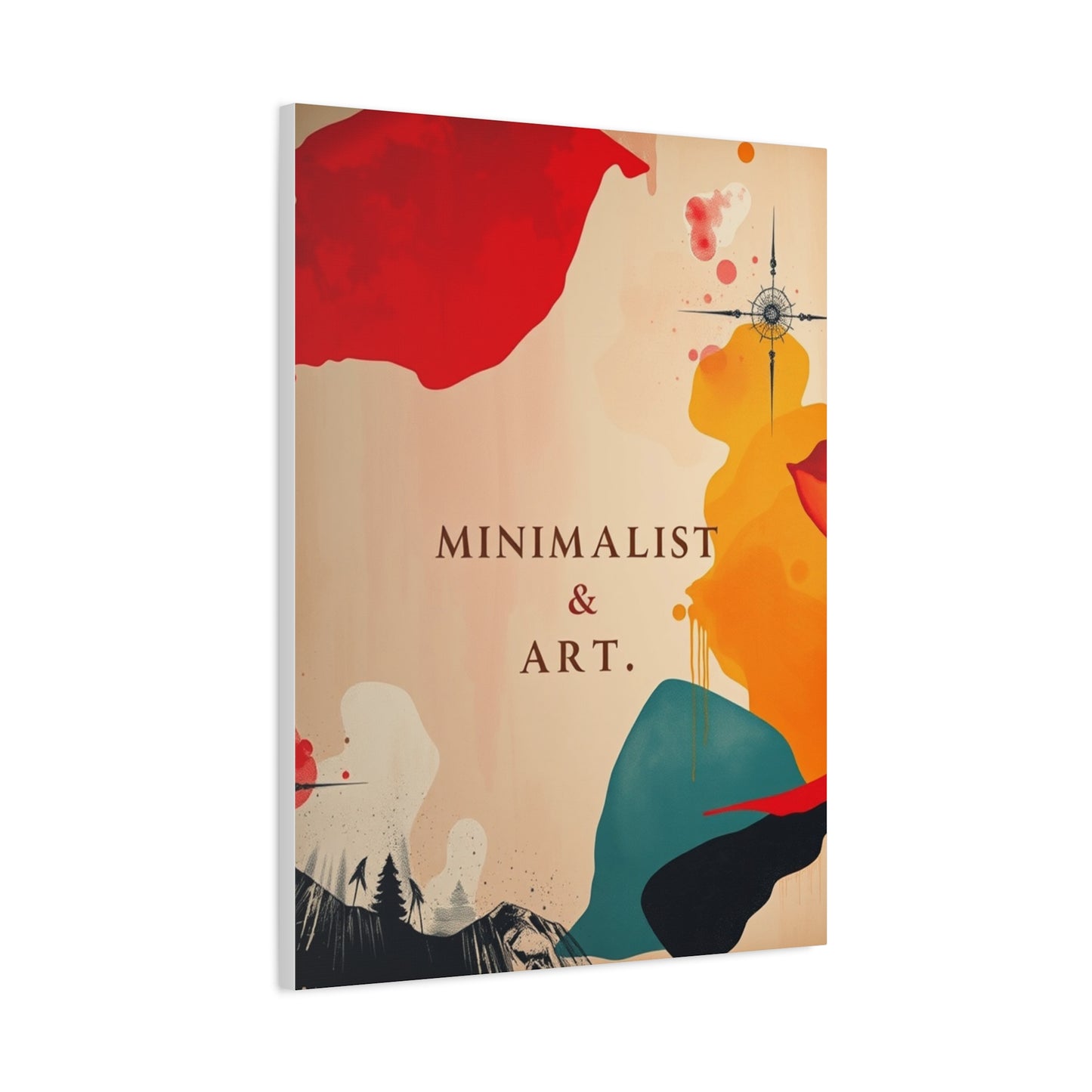 Serene Essence Canvas