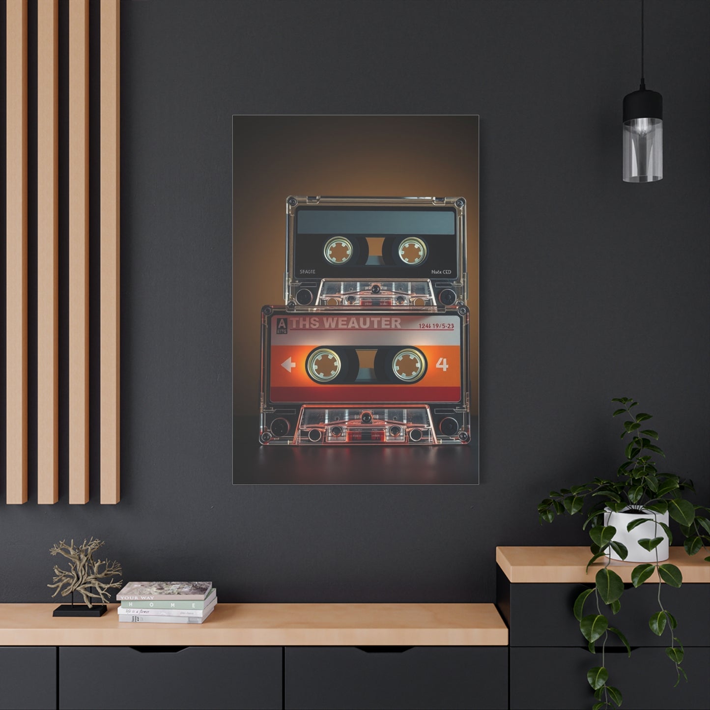 Masterpiece Cassette Tapes Art Vision Wall Art & Canvas Print