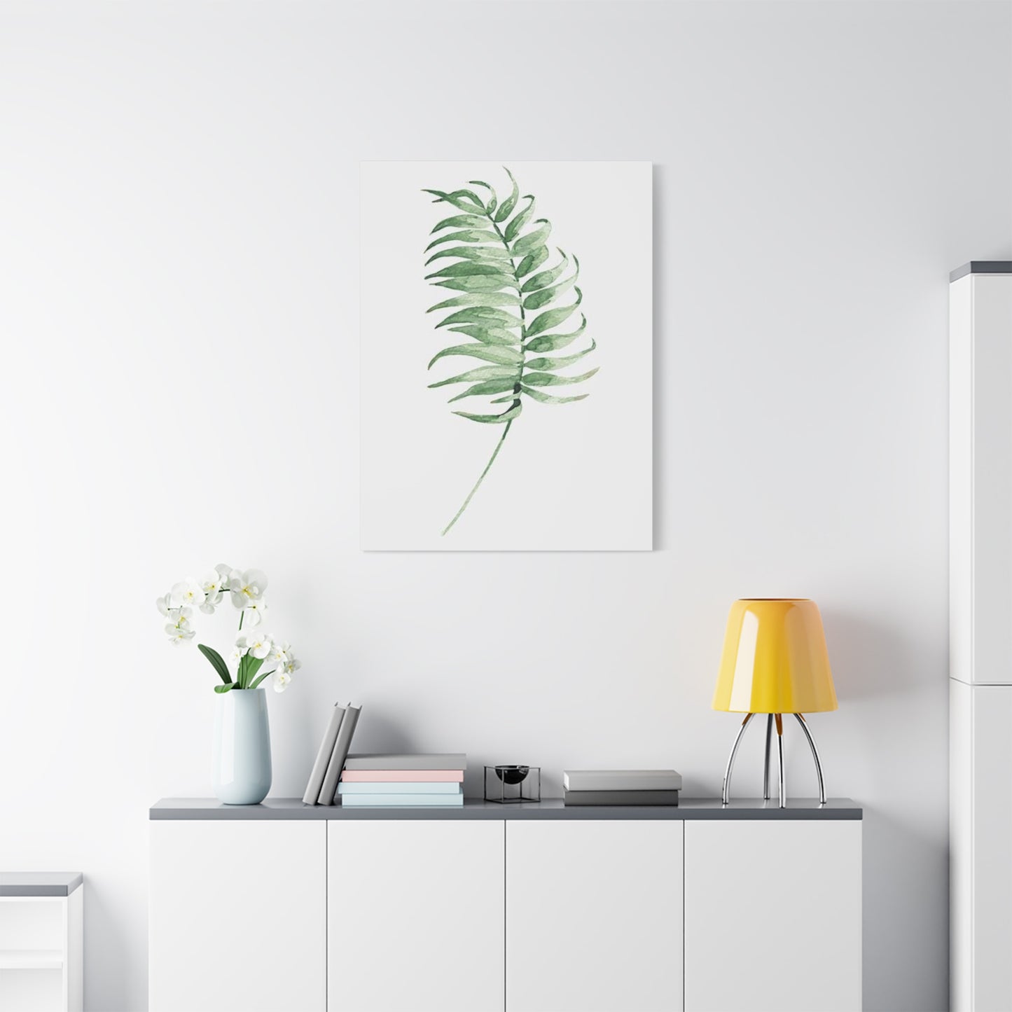 Green Leaf Entryway Wall Art & Canvas Prints